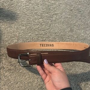 Tecovas Brown Leather Belt